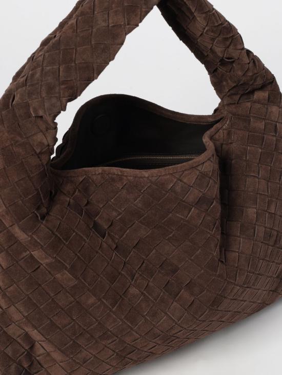 25FW 보테가베네타 스몰 홉 숄더백 796262V1QE3 2190 Dark - BOTTEGA VENETA