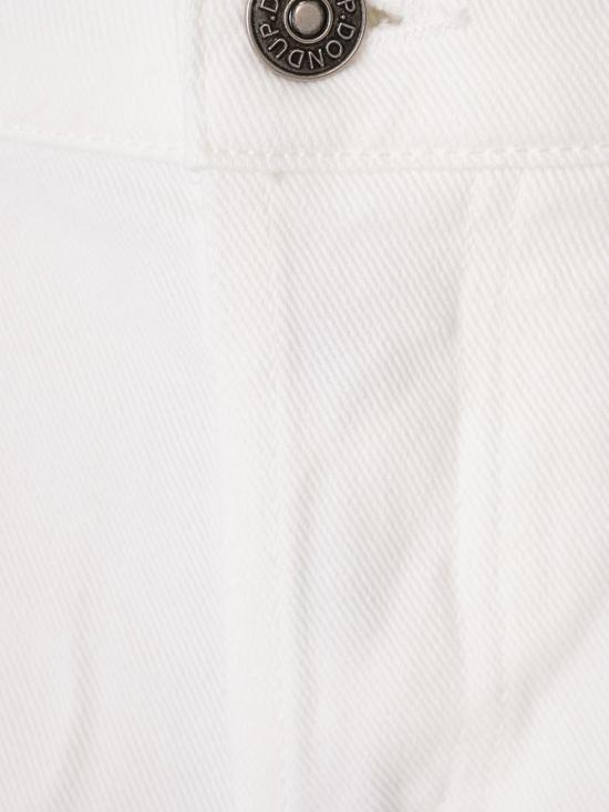 25FW 돈답 스트레이트 팬츠 UP168BSE037KPT 000 White - DONDUP