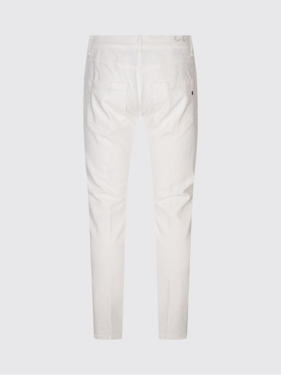 25FW 돈답 스트레이트 팬츠 UP168BSE037KPT 000 White - DONDUP