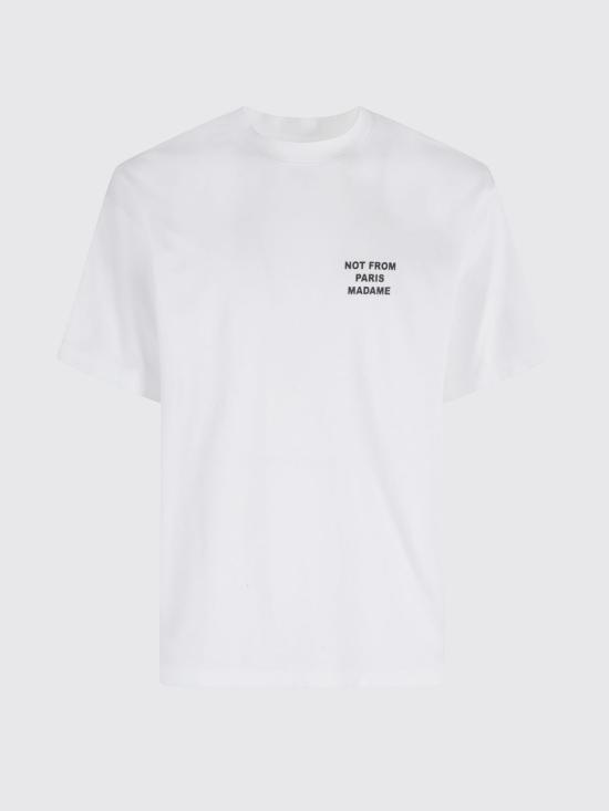 25FW 드롤드무슈 반팔 티셔츠 PERMTS203CO002 OPTIC White