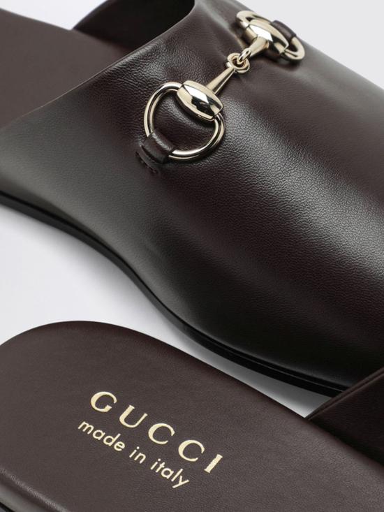 25FW 구찌 뮬/슬리퍼 850140AAEA4 2270 Brown - GUCCI