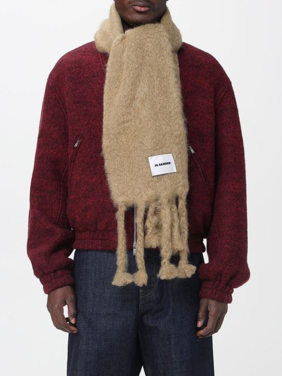 25FW 질샌더 머플러/스카프 J47TE0122J40041 264 Black - JIL SANDER