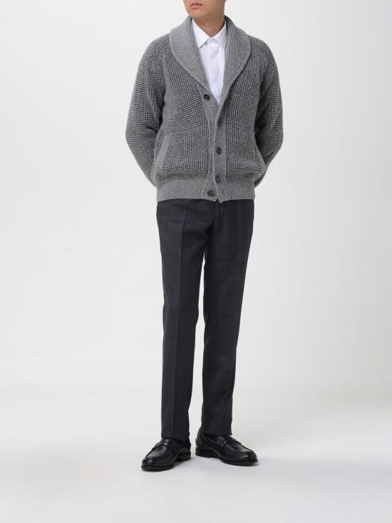 25FW 에르메네질도제냐 스웨터 UGF51A2153 038 Grey - ERMENEGILDO ZEGNA