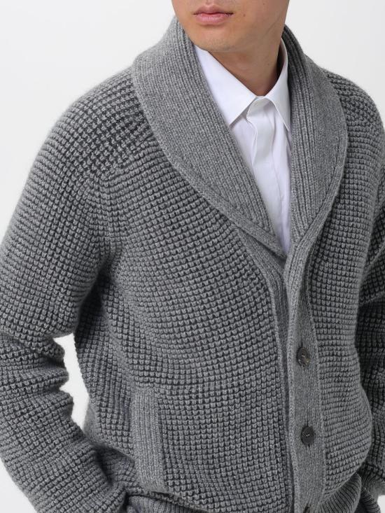 25FW 에르메네질도제냐 스웨터 UGF51A2153 038 Grey - ERMENEGILDO ZEGNA