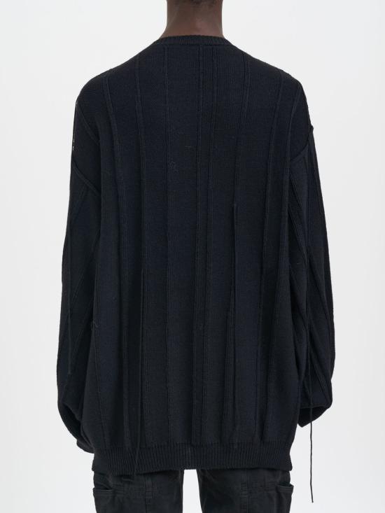 25FW 안드레아 야코브 스웨터 25MMAG01 Black - ANDREA YA'AQOV