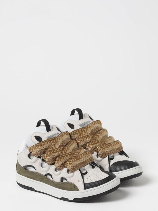 25FW 랑방 뮬/슬리퍼 FUSKDK12BICO 0047 Kaki - LANVIN