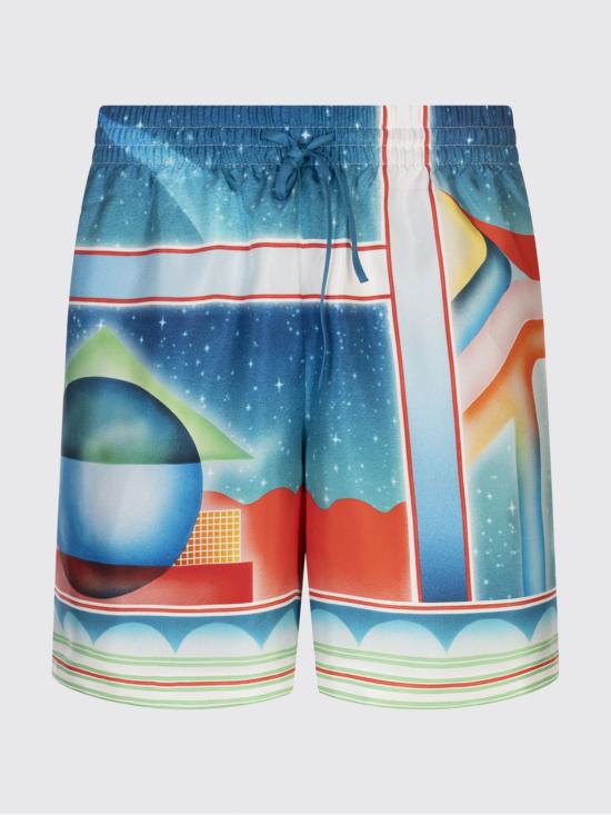 25FW 카사블랑카 숏팬츠 MPF25TR012 07 Multicolor