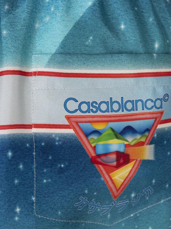 25FW 카사블랑카 숏팬츠 MPF25TR012 07 Multicolor - CASABLANCA