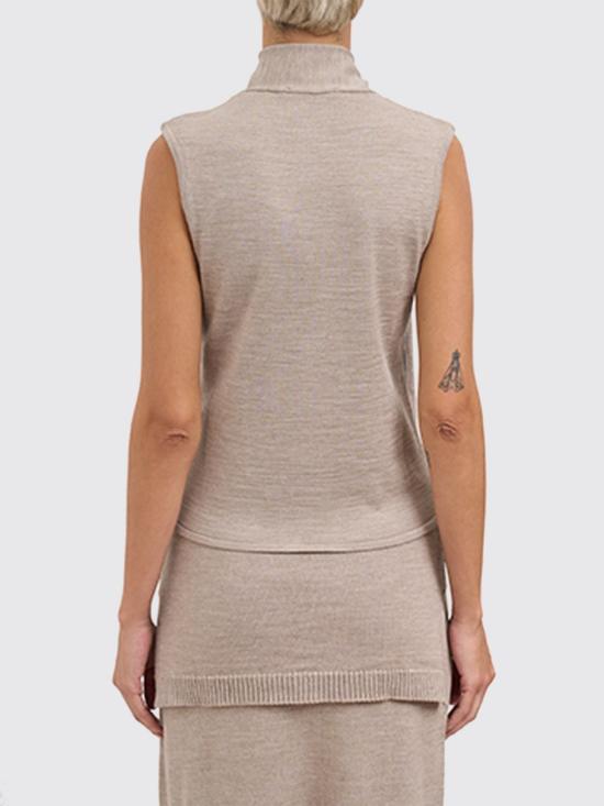 25FW 르메르 베스트 TO1485LK087 BR446 Yellow Cream - LEMAIRE