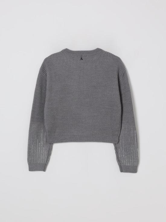 25FW [키즈] 파트리지아페페 풀오버 7K0059K277 S738 Grey - PATRIZIA PEPE