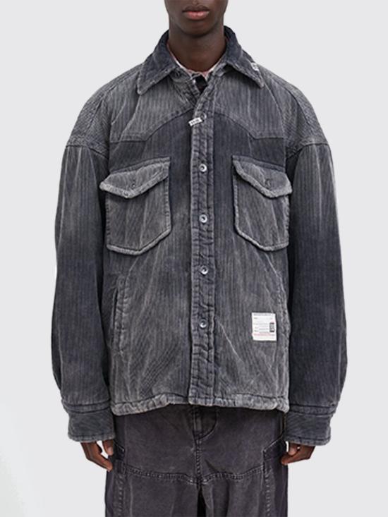 25FW 메종 미하라 야스히로 데님 자켓 A15SH035 BLACK Grey