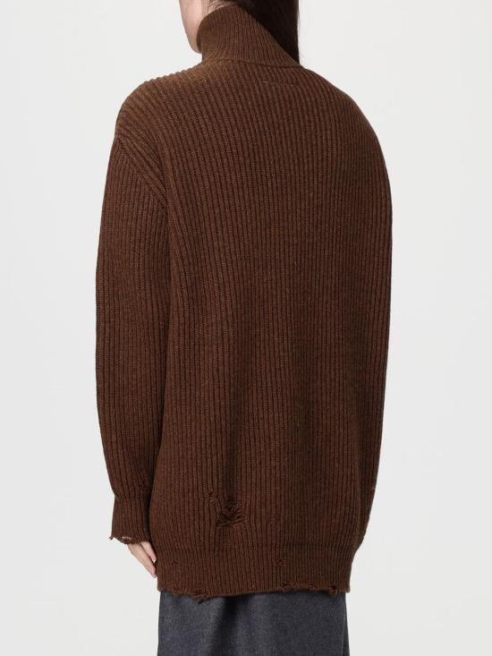 25FW MM6 메종마르지엘라 스웨터 S52AM0322M13138 142M Brown - MM6 MAISON MARGIELA