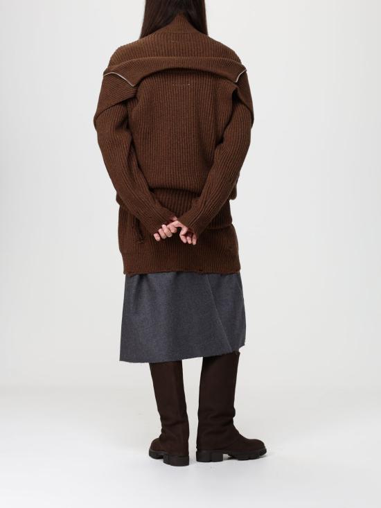 25FW MM6 메종마르지엘라 스웨터 S52AM0322M13138 142M Brown - MM6 MAISON MARGIELA