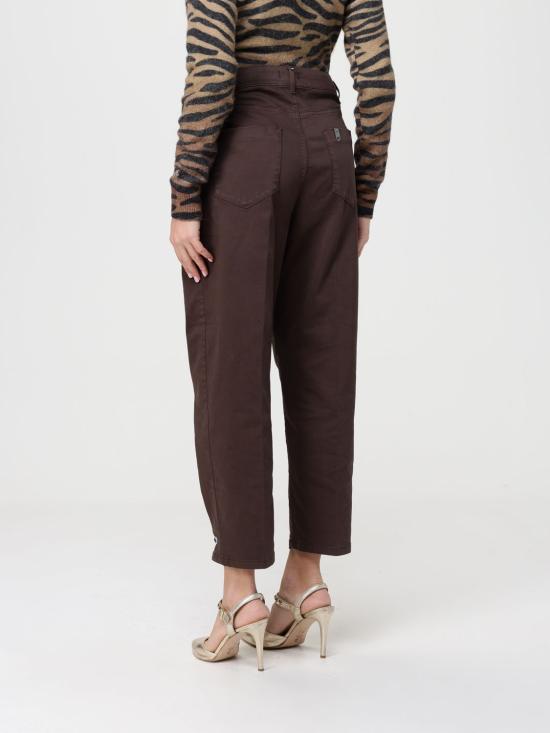 25FW 리우조 스트레이트 팬츠 MF5307T8191 90915 Brown - LIU JO