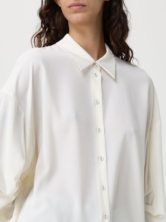 25FW 액티튜드 트윈세트 블라우스 252AP2142 00282 White - ACTITUDE TWINSET