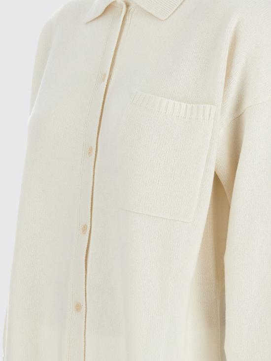 25FW 막스마라 버튼업 캐시미어 가디건 2521346012600 004 White - MAX MARA