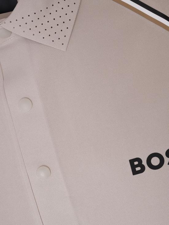 25FW 보스 폴로 티셔츠 50543333 271 Brown - BOSS