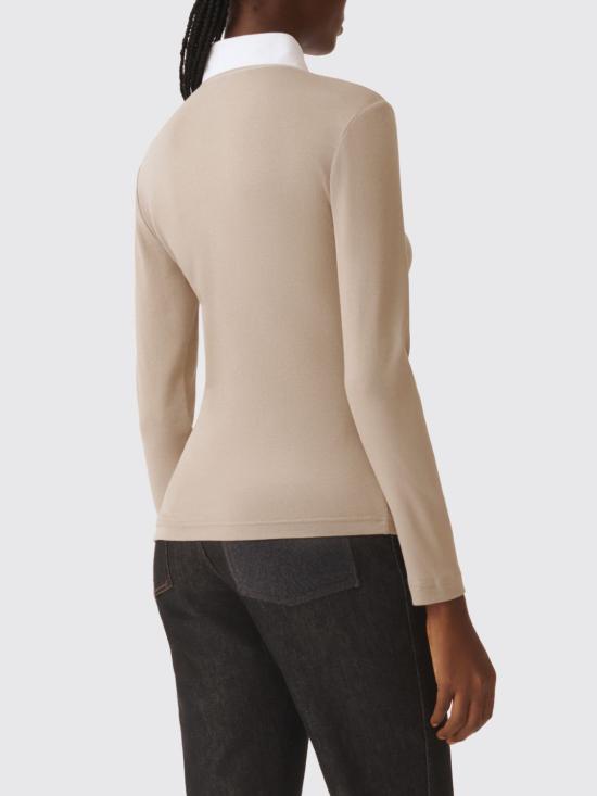 25FW 파비아나 필리피 폴로 티셔츠 JED225F596L686 0159 Beige - FABIANA FILIPPI