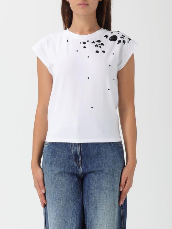 25FW 액티튜드 트윈세트 반팔 티셔츠 252AP2312 00840 White