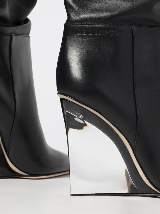 25FW 디스퀘어드2 부츠 BOW009318900001 2124 Black - DSQUARED2