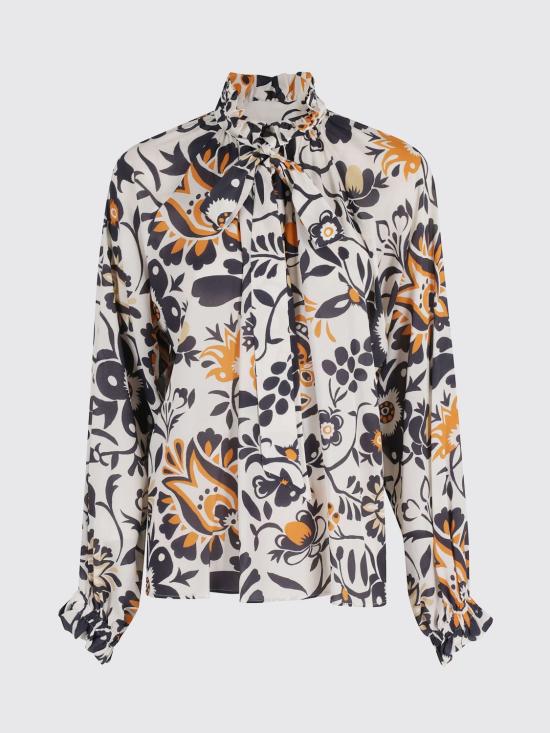 25FW 라 더블제이 블라우스 SHI0120VIS019SEL06 WH01 Multicolor