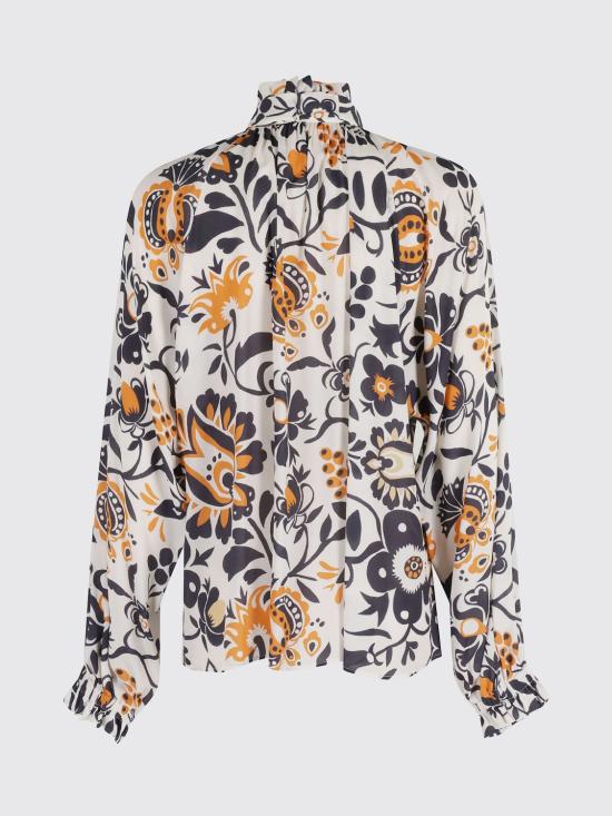 25FW 라 더블제이 블라우스 SHI0120VIS019SEL06 WH01 Multicolor - LA DOUBLEJ