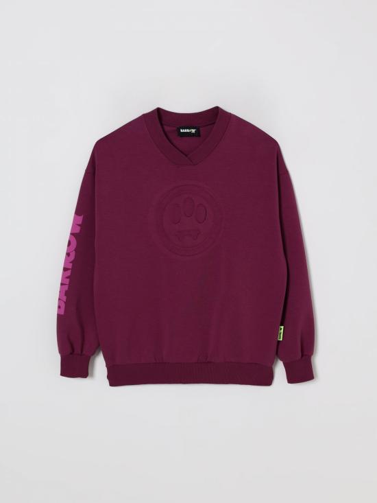 25FW [키즈] 바로우 풀오버 F5BKJGMS043 252 Burgundy