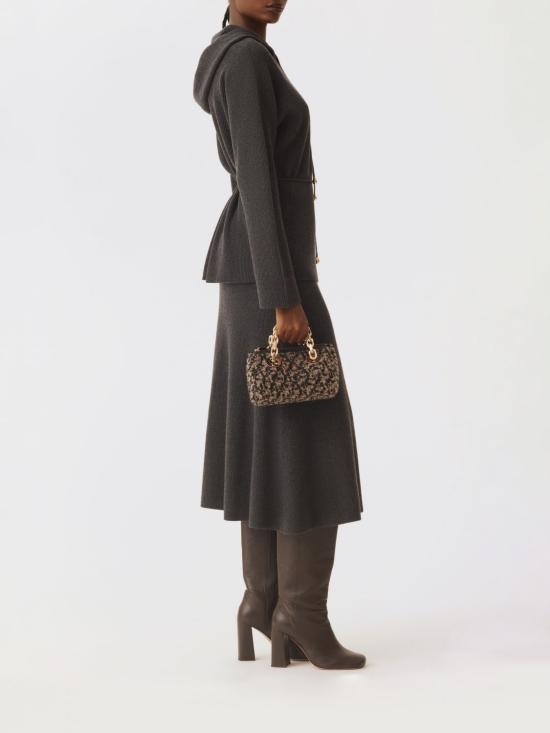 25FW 파비아나 필리피 롱 스커트 GND225F816N128 8199 Grey - FABIANA FILIPPI