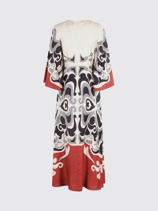 25FW 라 더블제이 롱 원피스 DRE0923SIL006PHO01 WH04 Multicolor - LA DOUBLEJ