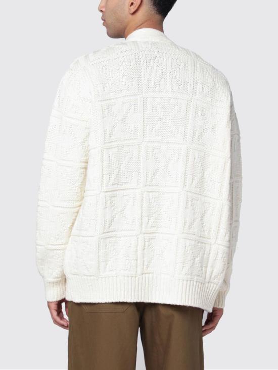 25FW 오프화이트 스웨터 OMHB02LF25KNI001 0B58 Beige - OFF WHITE