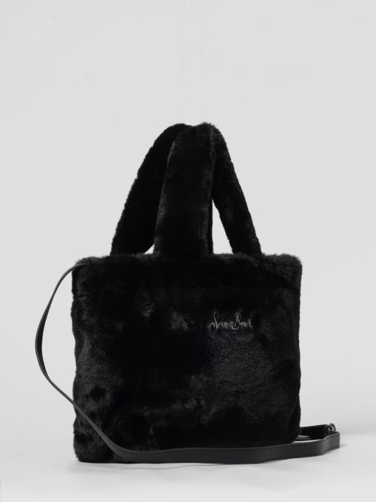 25FW 세인트바쓰 COLTTE 콜레뜨 포 퍼 소프트 핸드백 COL0033 00292I Black - MC2 SAINT BARTH