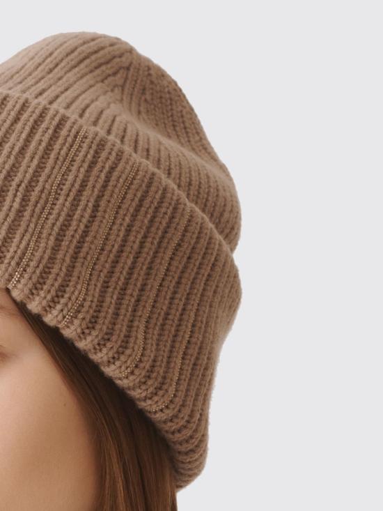 25FW 파비아나 필리피 비니 SAD225A910L517 1271 Brown - FABIANA FILIPPI