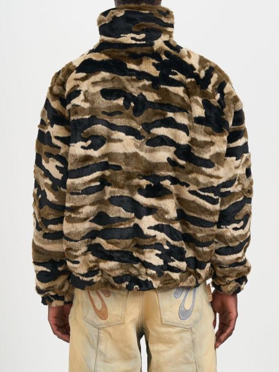 25FW 피디에프 자켓 DFM09006TM012NWASH Verde Camouflage Green - PDF