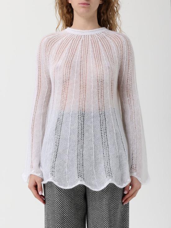 25FW 포르테포르테 스웨터 14446MYKNIT 0039 White