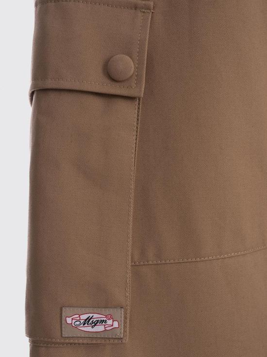 25FW 엠에스지엠 스트레이트 팬츠 3941MDP07X257629 23 Brown - MSGM