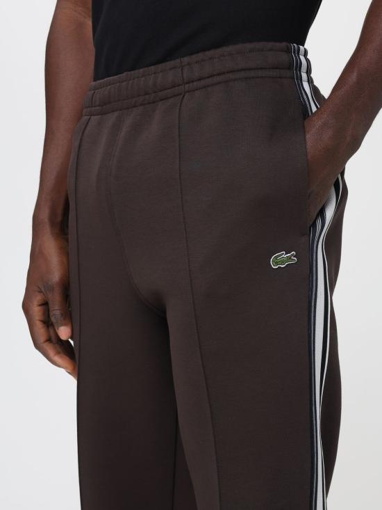 25FW 라코스테 트레이닝/조거 팬츠 XH5824 SKB Brown - LACOSTE