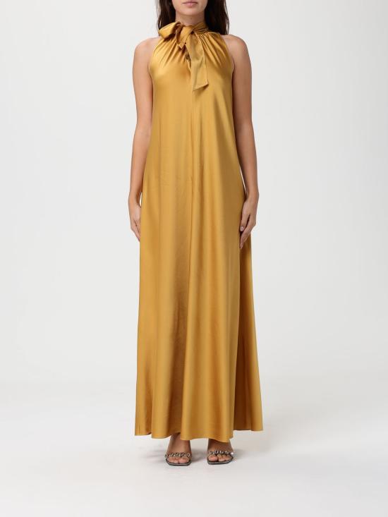 25FW 포르테포르테 롱 원피스 14081MYDRESS 3008 Yellow