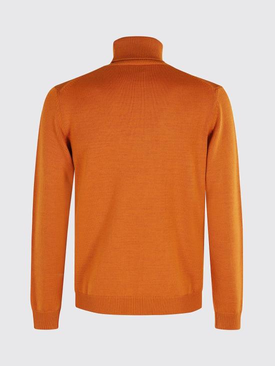 25FW 로베르토 콜리나 스웨터 253M02203 50 Orange - ROBERTO COLLINA
