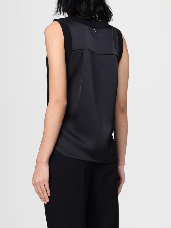 25FW 액티튜드 트윈세트 베스트 252AP2292 00006 Black - ACTITUDE TWINSET