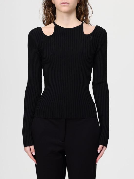 25FW 액티튜드 트윈세트 긴팔 티셔츠 252AP3143 00006 Black