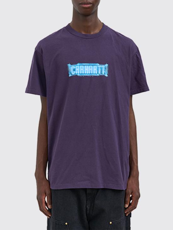 25FW 칼하트 WIP 반팔 티셔츠 I035457 889XX Violet