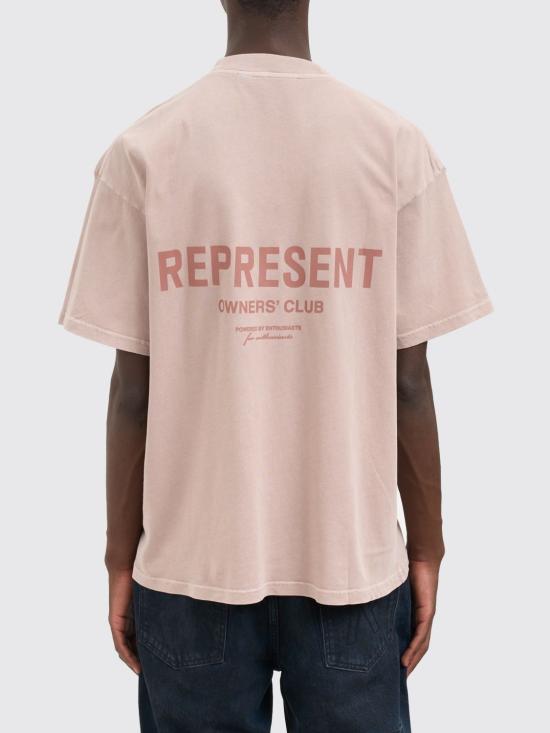 25FW 리프레젠트 반팔 티셔츠 OCM411143 22 Pink - REPRESENT