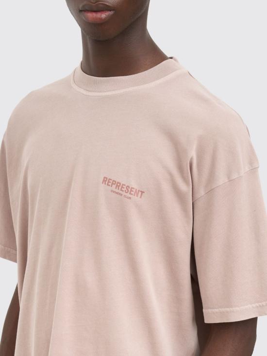 25FW 리프레젠트 반팔 티셔츠 OCM411143 22 Pink - REPRESENT