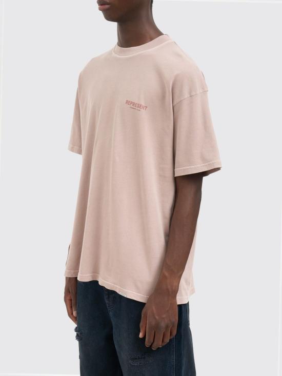 25FW 리프레젠트 반팔 티셔츠 OCM411143 22 Pink - REPRESENT