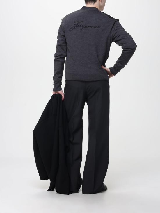 25FW 자크뮈스 스웨터 CDM00577AK00299 970 Grey - JACQUEMUS