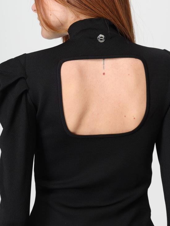 25FW 액티튜드 트윈세트 롱 원피스 252AT3010 00006 Black - ACTITUDE TWINSET