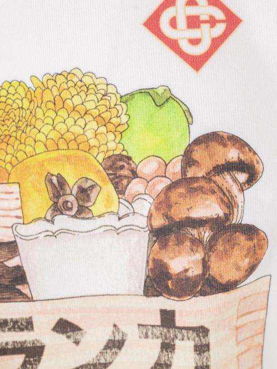 25FW 카사블랑카 반팔 티셔츠 MAW25JTS001 03 White 1 - CASABLANCA