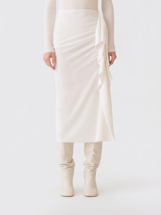 25FW 파비아나 필리피 롱 스커트 GND225F801N128 25 Natural