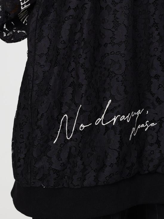 25FW 액티튜드 트윈세트 후드 티셔츠 252AQ2140 00006 Black - ACTITUDE TWINSET