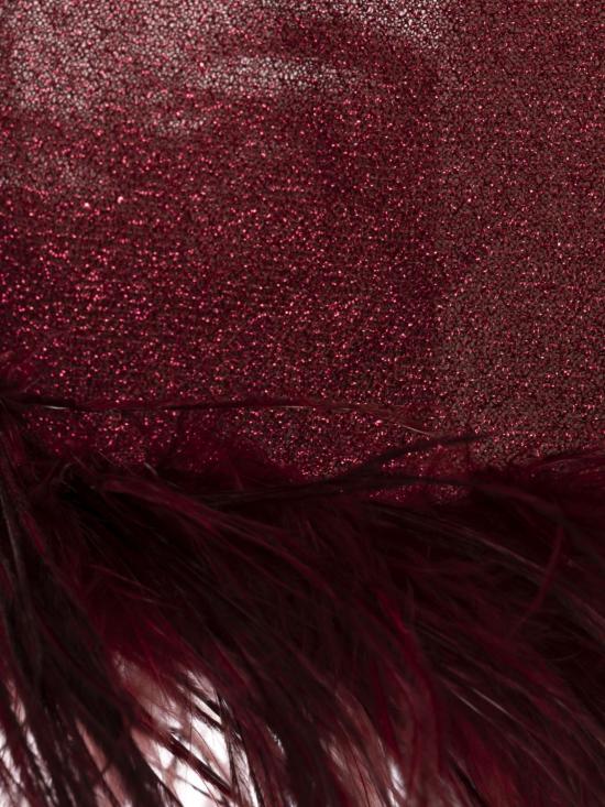 25FW 오세리 팔라초 팬츠 LPF213 BURGUNDY Red - OSÉREE